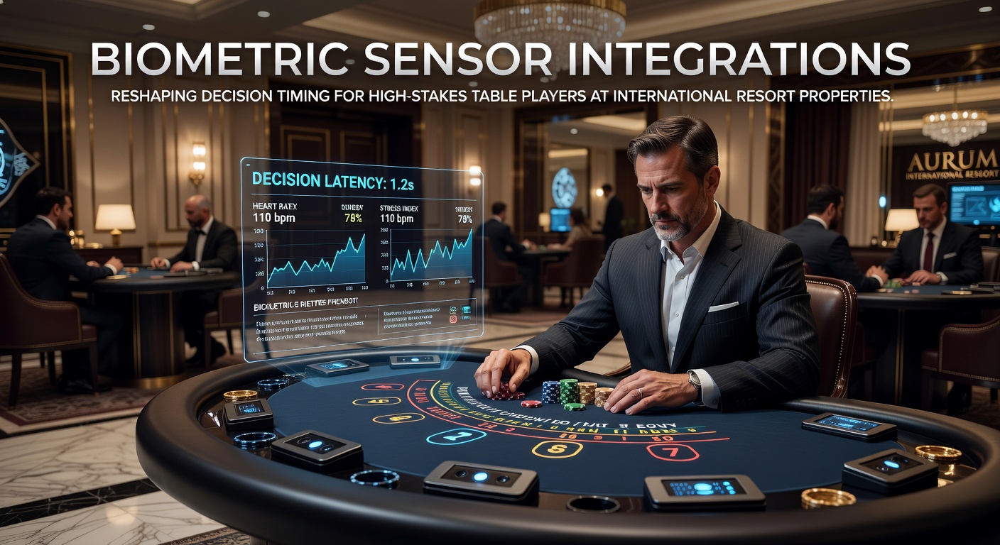Biometric sensors integrated into high-stakes gaming tables at international resorts