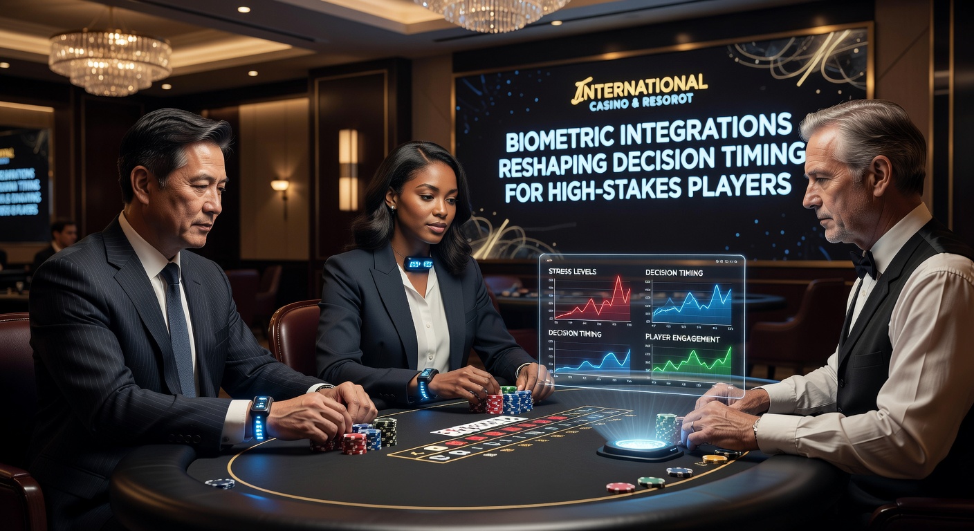 Close-up of biometric monitoring equipment at a luxury casino table