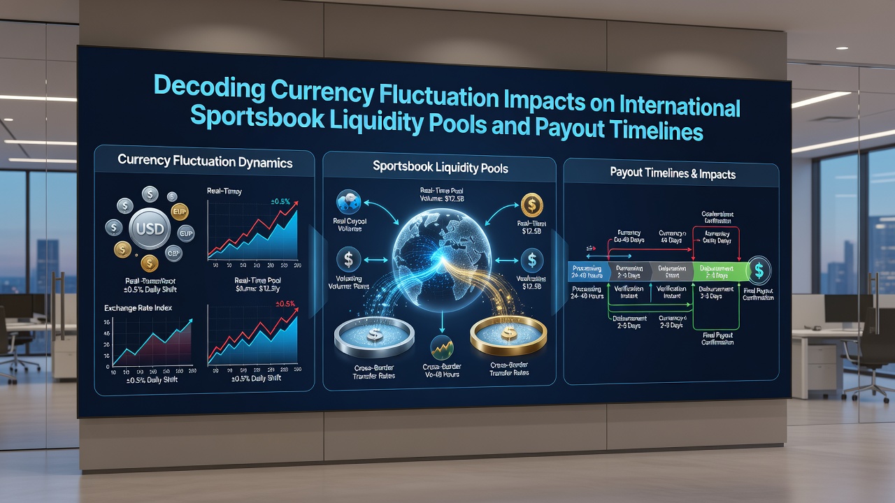 Sportsbook dashboard displaying real-time payout queues and multi-currency liquidity metrics