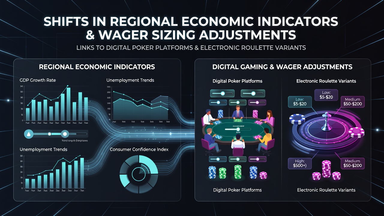 Charts displaying regional unemployment rates alongside average wager sizes on digital poker and electronic roulette platforms from 2024 through mid-2026